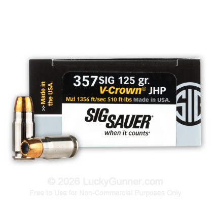 Image 1 of SIG SAUER .357 Sig Ammo