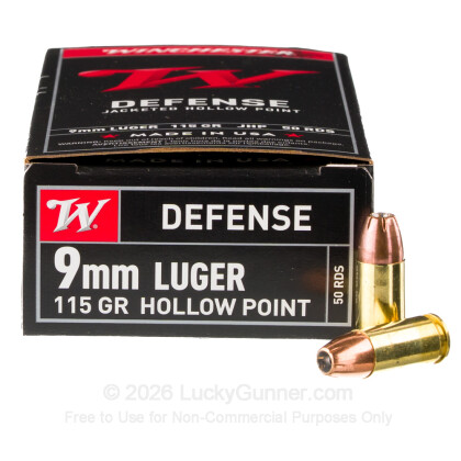 Image 2 of Winchester 9mm Luger (9x19) Ammo