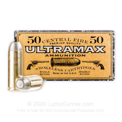 Large image of Cheap 45 Long Colt Ammo For Sale - 200 Grain RNFP Ammunition in Stock by Ultramax - 50 Rounds