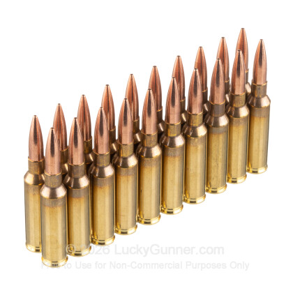 Large image of Bulk 6.5 Creedmoor Ammo For Sale - 140 Grain FMJBT Ammunition in Stock by Magtech - 500 Rounds