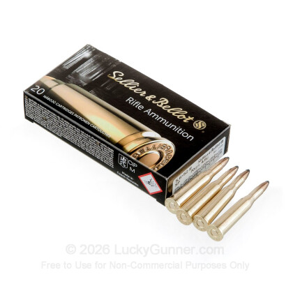 Image 3 of Sellier & Bellot 5.6x52 Rimmed Ammo