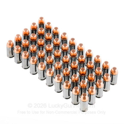 Large image of Premium 40 S&W Ammo For Sale - 180 Grain FMJ Ammunition in Stock by Browning BPT - 50 Rounds