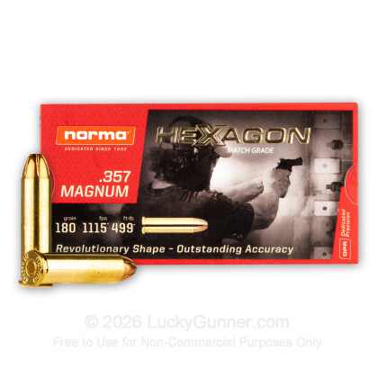 Image 1 of Norma .357 Magnum Ammo