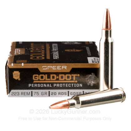 Image 2 of Speer .223 Remington Ammo