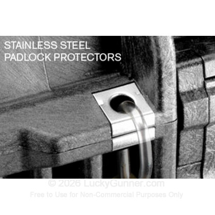 Large image of Pelican 1450 Medium Pistol Case For Sale - Black