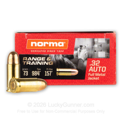 Image 2 of Norma .32 Auto (ACP) Ammo