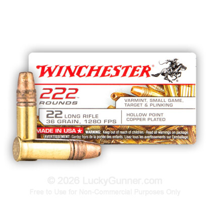 Image 2 of Shop by Popular Brand from Winchester Image 2 of Winchester .22 Long Rifle (LR) Ammo