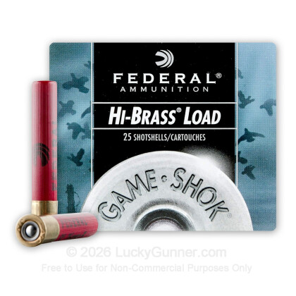 Large image of Cheap 410 Bore Ammo For Sale - 3" 11/16 oz. #5 Shot Ammunition in Stock by Federal Game-Shok - 25 Rounds