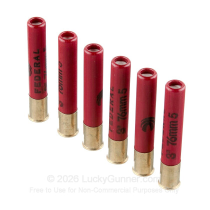 Large image of Cheap 410 Bore Ammo For Sale - 3" 11/16 oz. #5 Shot Ammunition in Stock by Federal Game-Shok - 25 Rounds