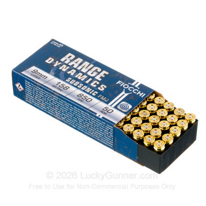 Image 3 of Fiocchi 9mm Luger (9x19) Ammo