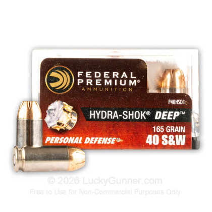 Image 2 of Federal .40 S&W (Smith & Wesson) Ammo