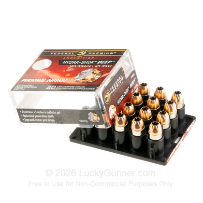 Image 3 of Federal .40 S&W (Smith & Wesson) Ammo