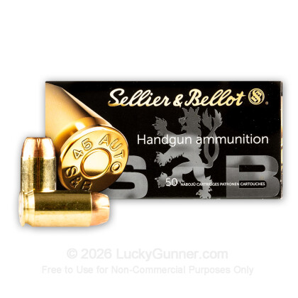 Image 2 of Sellier & Bellot .45 ACP (Auto) Ammo