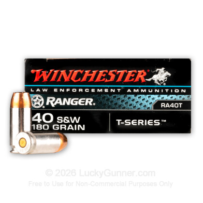 Image 2 of Winchester .40 S&W (Smith & Wesson) Ammo