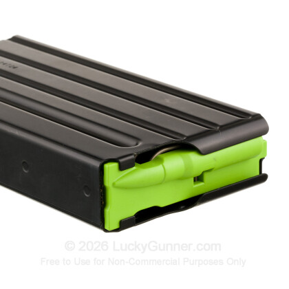 Large image of Premium 308 Magazine For Sale - Black Steel SR-25 Magazine in Stock by D&H Industries - 20 Round Capacity