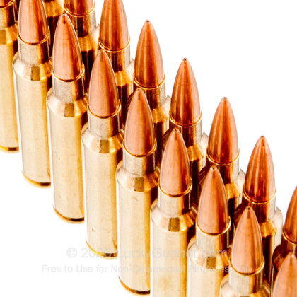 Large image of Premium 6.5x55 Swedish Ammo For Sale - 142 Grain Sierra MatchKing HP-BT Ammunition in Stock by Fiocchi Exacta- 20 Rounds