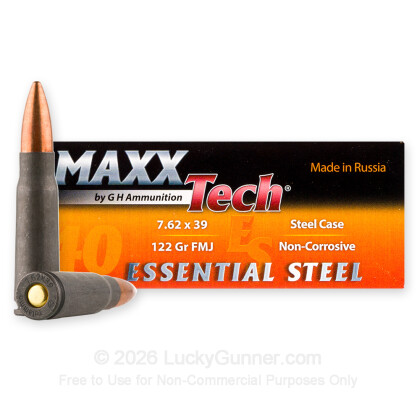 Image 2 of MaxxTech 7.62X39 Ammo