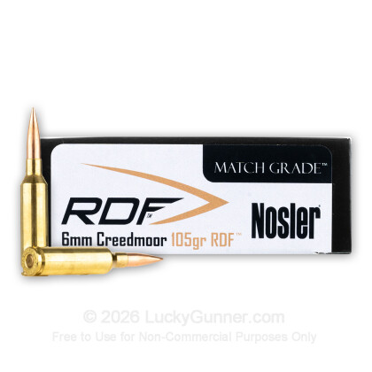 Image 1 of Nosler Ammunition 6mm Creedmoor Ammo