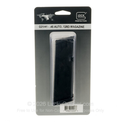 Large image of Factory Glock 45 ACP G21 13 Round Generation 4 Magazine For Sale - 13 Rounds