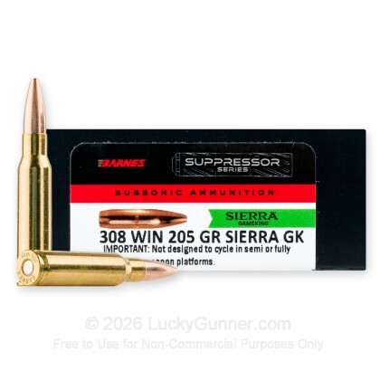 Image 1 of Barnes .308 (7.62X51) Ammo
