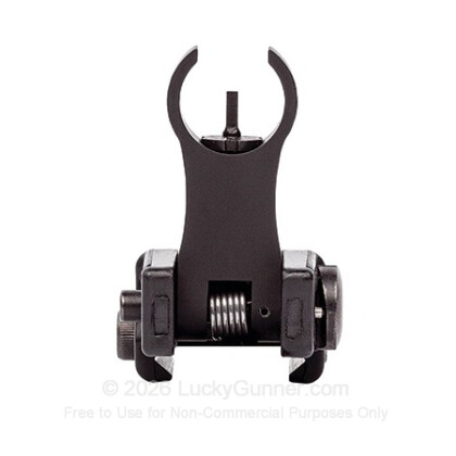 Large image of Blackhawk AR Backup Iron Front Sight for Sale - Folding Model - Circular Hood - 71BU02BK - Luckygunner.com