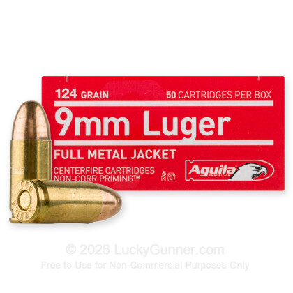 Image 2 of Aguila 9mm Luger (9x19) Ammo