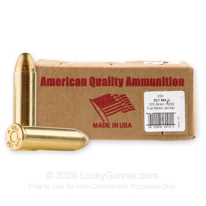 Image 1 of American Quality Ammunition .357 Magnum Ammo