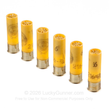 Large image of Cheap 20 Gauge Ammo For Sale - 2 3/4" 7/8oz. #6 Shot Ammunition in Stock by Estate Game and Target - [Round Count] Rounds