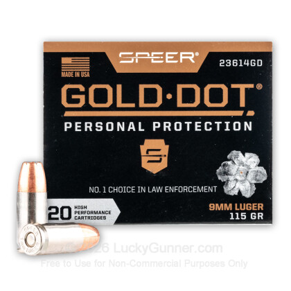 Image 2 of Speer 9mm Luger (9x19) Ammo