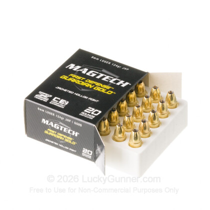 Image 3 of Magtech 9mm Luger (9x19) Ammo