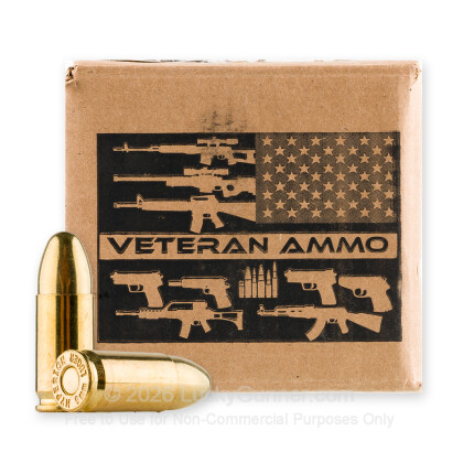 Image 2 of Veteran Ammo 9mm Luger (9x19) Ammo