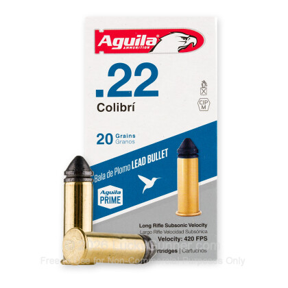 Image 2 of Aguila .22 Long Rifle (LR) Ammo