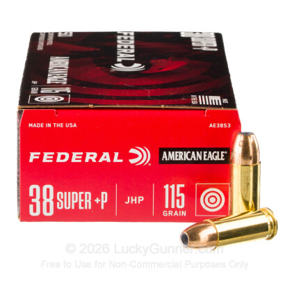 Image 2 of Federal .38 Super Ammo