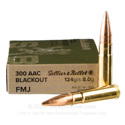Image 1 of Shop by Popular Brand from Sellier & Bellot Image 1 of Sellier & Bellot .300 Blackout Ammo