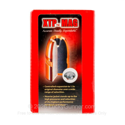 Large image of Cheap 500 S&W Bullets For Sale - 350 Grain HP Bullets in Stock by Hornady XTP - 50