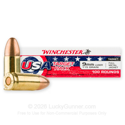 Image 2 of Winchester 9mm Luger (9x19) Ammo