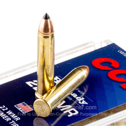 Image 4 of 22 WMR Ammo from CCI Image 4 of CCI .22 Magnum (WMR) Ammo