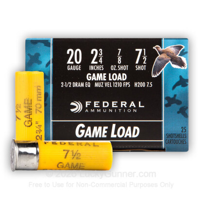 Image 8 of Federal 20 Gauge Ammo