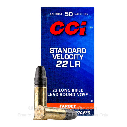 Image 2 of CCI .22 Long Rifle (LR) Ammo