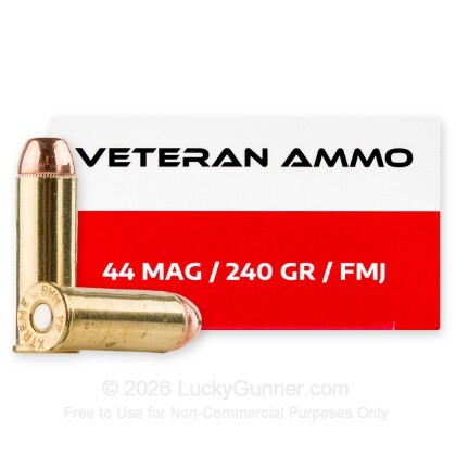 Image 1 of Veteran Ammo .44 Magnum Ammo
