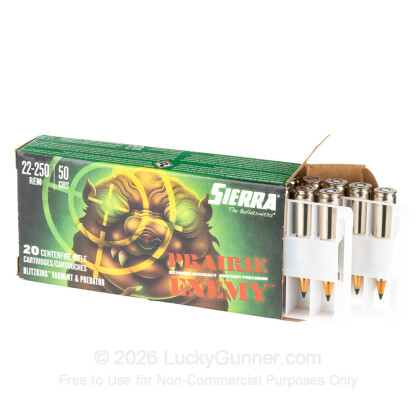 Image 3 of Sierra Bullets .22-250 Remington Ammo