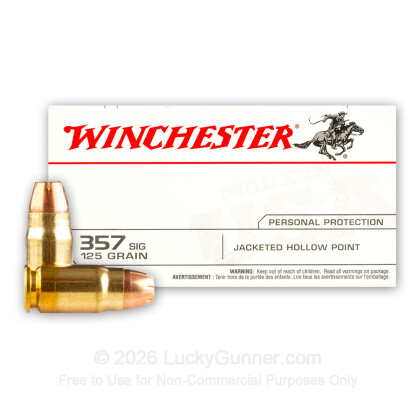 Image 2 of Winchester .357 Sig Ammo