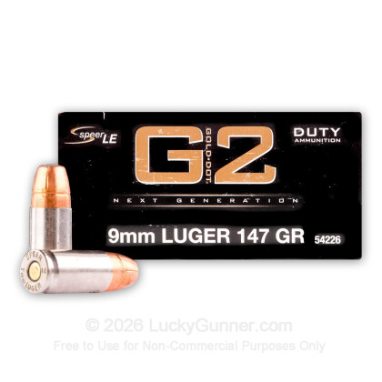Image 1 of Speer 9mm Luger (9x19) Ammo