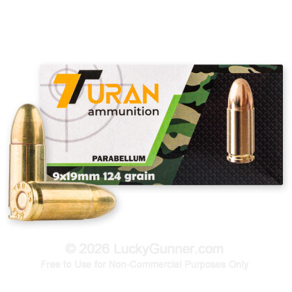 Image 3 of Turan 9mm Luger (9x19) Ammo
