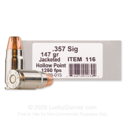 Image 1 of Underwood .357 Sig Ammo