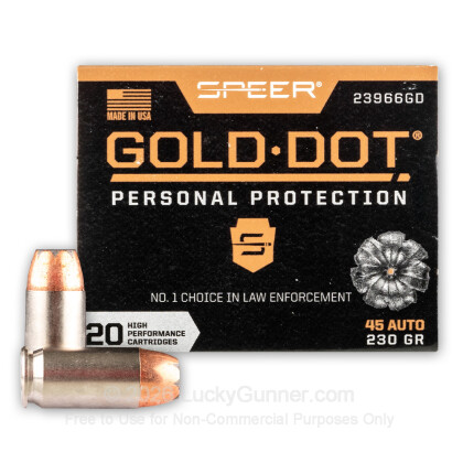 Image 2 of Speer .45 ACP (Auto) Ammo
