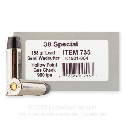 Image 1 of Underwood .38 Special Ammo