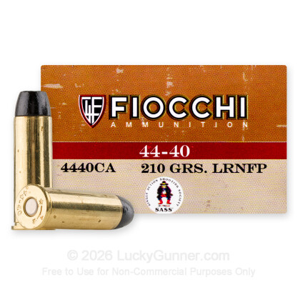 Image 1 of Fiocchi .44-40 WCF Ammo