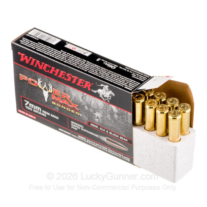 Image 3 of Winchester 7mm Remington Magnum Ammo