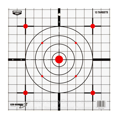 Large image of Birchwood Casey Targets For Sale - EZE SCORER 12" Sight-In Targets - Birchwood Casey Targets For Sale